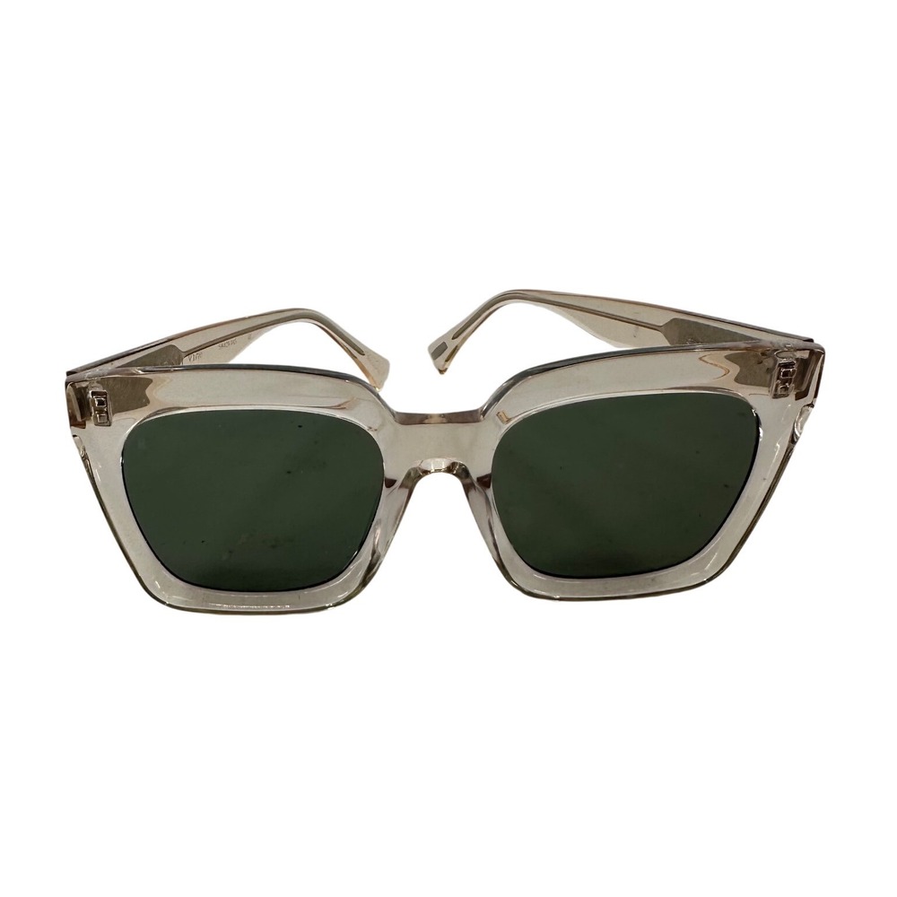 RAEN Vine Sunglasses Ginger Translucent Champagne Cat Eye 54-21-145 Preppy